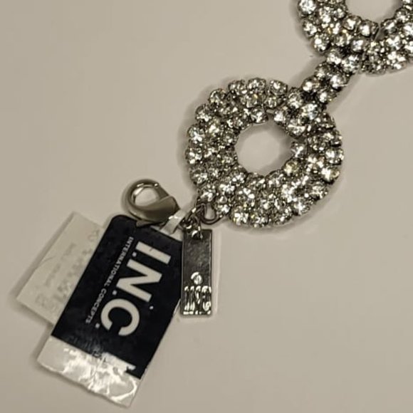 Mixed-Metal Crystal Bracelet for womens- Silver Tone - Picture 3 of 5